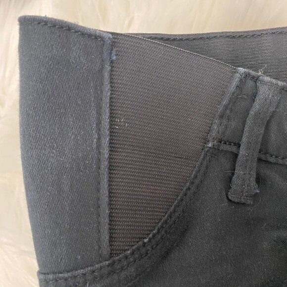 Isabel Maternity Womens 4 Black Side Panel Distressed Skinny Jeans - Picture 9 of 9